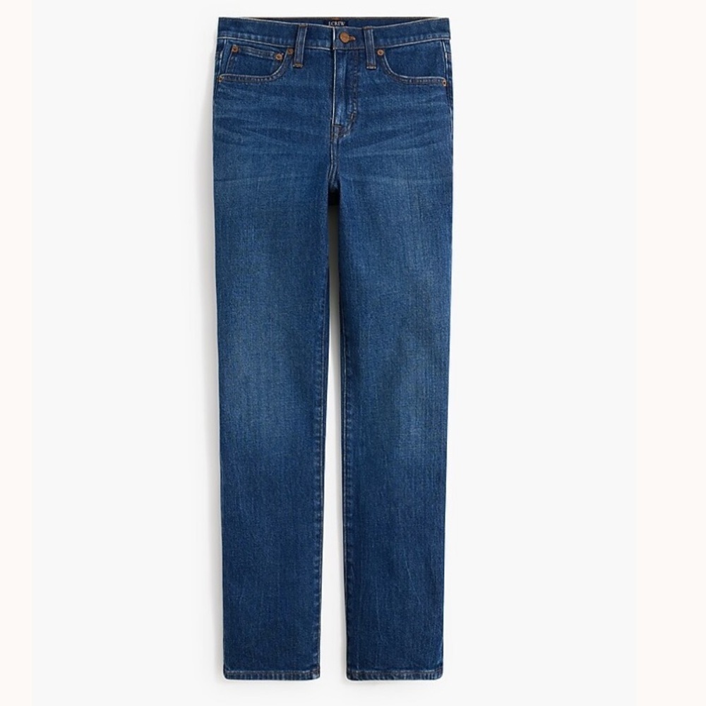 New JCREW 31T Essential straight jean in all-day stretch